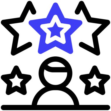 yetenek web simgesi basit tasarım