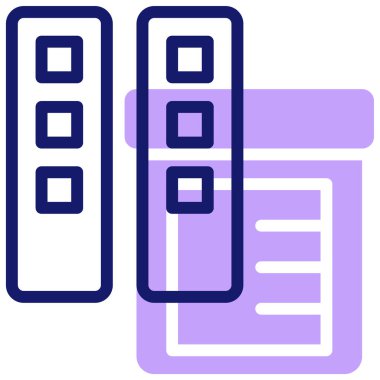 İdrar testi. Web simgesi basit illüstrasyon