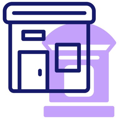 Kitap. Web simgesi basit illüstrasyon