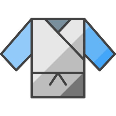 Kumaş. Web simgesi basit illüstrasyon