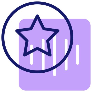 En sevdiğim. Web simgesi basit illüstrasyon