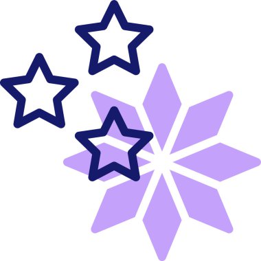 yıldız simgesi, vektör çizimi  