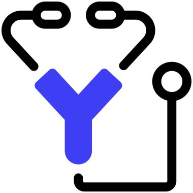 stetoskop simgesinin resmi 