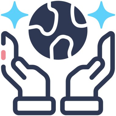 Küresel Ekoloji. Basit illüstrasyon