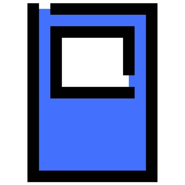 Vector Illustration Frame Folder — Stok Vektör