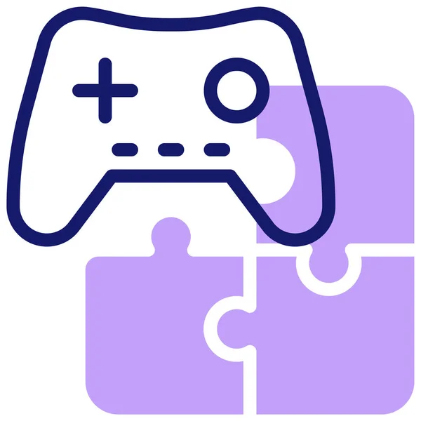 Game Icon Vector Illustration — Stock Vector
