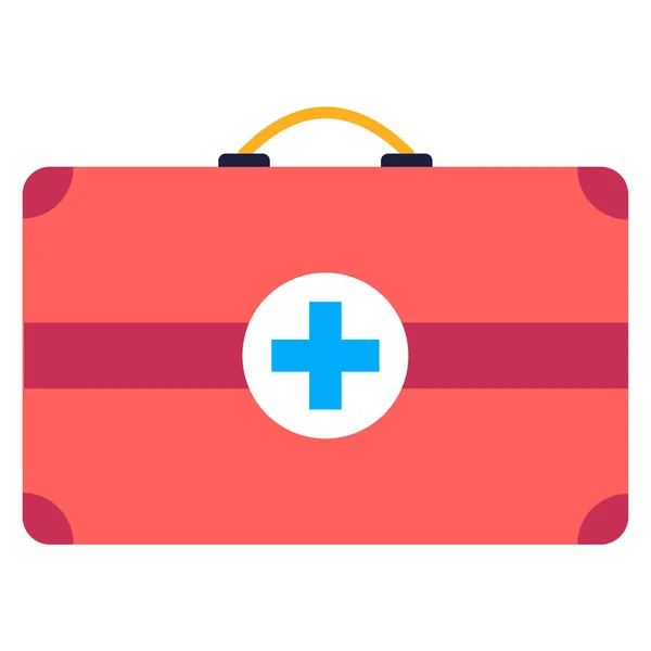 First Aid Kit Simple Illustration — Stock Vector