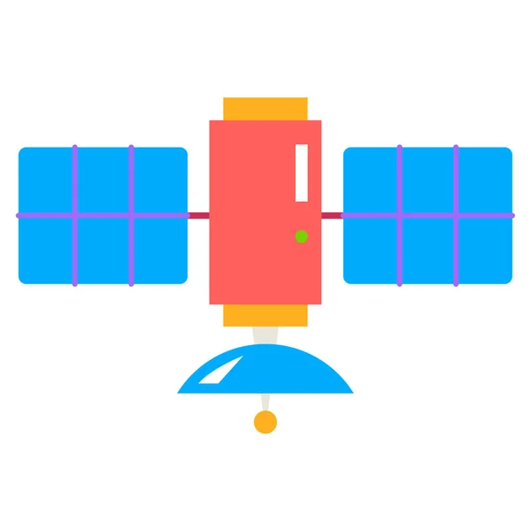 Illustration Vectorielle Icône Satellite — Image vectorielle