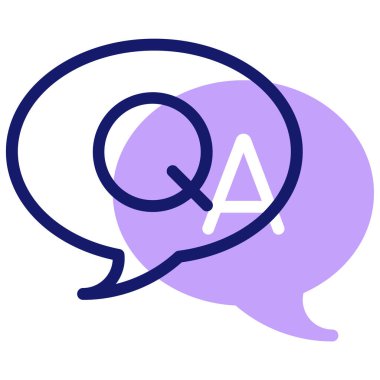 tartışma ve değişim simgesi, vektör illüstrasyonu basit tasarım