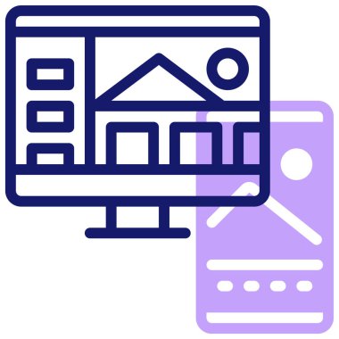 Gayrimenkul. Basit resimleme