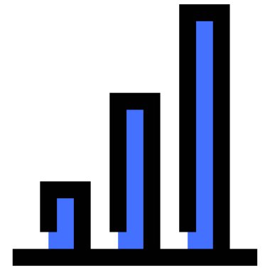 Çizelge. Web simgesi basit illüstrasyon 