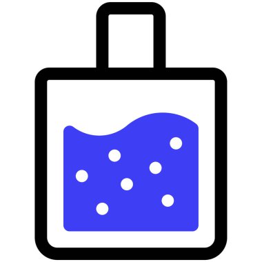 Tırnak cilası. Basit resimleme