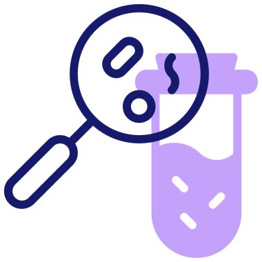 Araştırma Web simgesi basit illüstrasyon