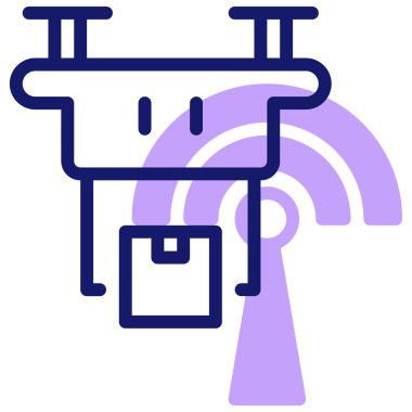 İHA. Web simgesi basit illüstrasyon 