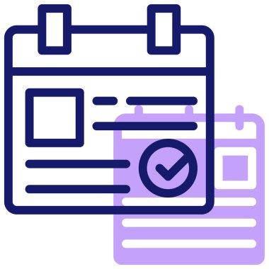 Basit olay web simgesi vektör illüstrasyonu