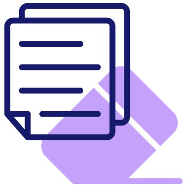 silgi simgesi, vektör illüstrasyonu basit tasarım