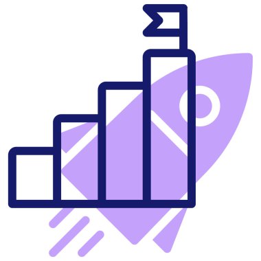 kariyer simgesi, vektör illüstrasyonu basit tasarım