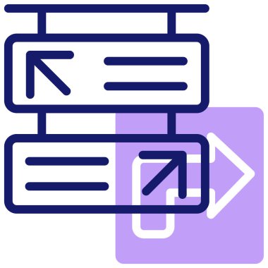 Kodlama. Web simgesi basit illüstrasyon