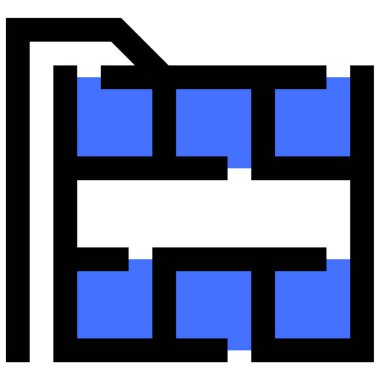 Dizin web simgesi basit illüstrasyon