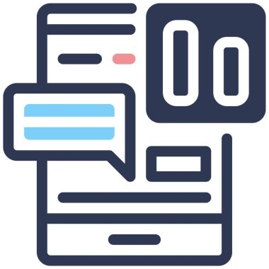 iş ve finans, vektör illüstrasyonu