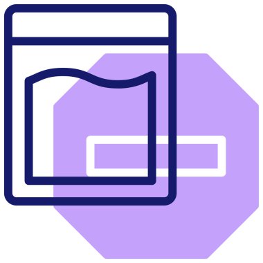 - Uyuşturucu. Web simgesi basit illüstrasyon