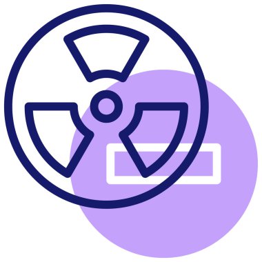 Bir radyasyon ikonunun gösterimi