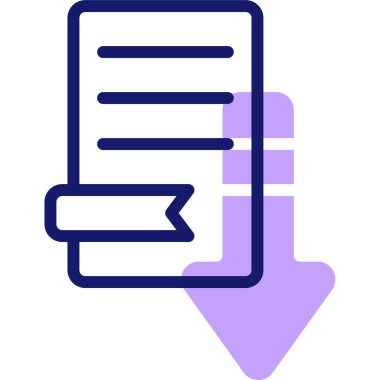 İndirin. Web simgesi vektör illüstrasyonu 