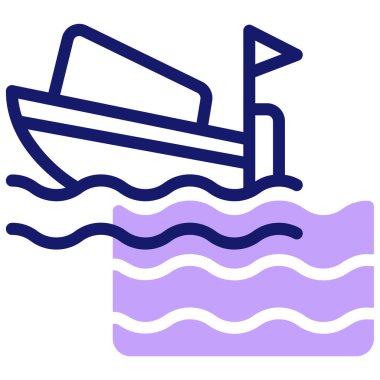 Hız web simgesi basit illüstrasyon