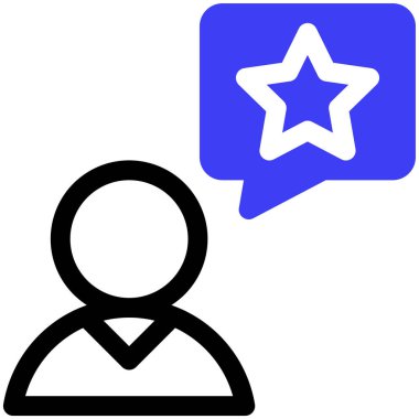 Müşteri geldi. Web simgesi basit illüstrasyon