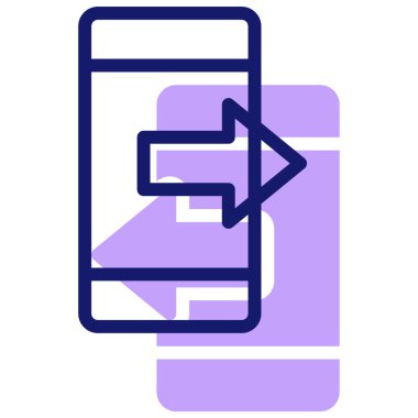 Cep telefonu. Basit tasarım