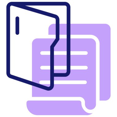 Dizin web simgesi basit illüstrasyon