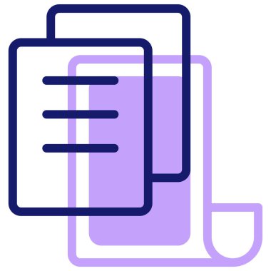 Senaryo. Web simgesi basit illüstrasyon