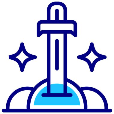 RPG Oyun ikonu vektör çizimi