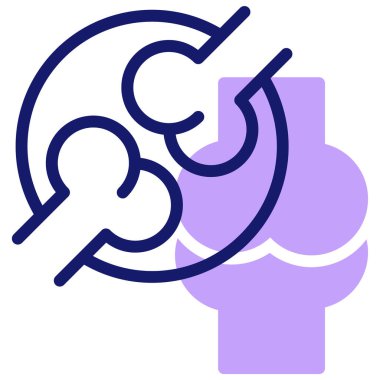 Esrar. Web simgesi basit illüstrasyon