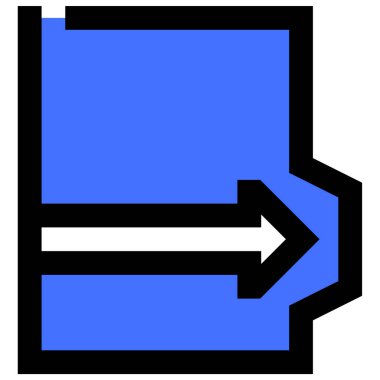 Dizin web simgesi basit illüstrasyon