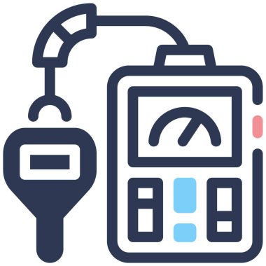 ph metre. Web simgesi basit illüstrasyon