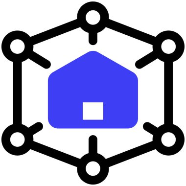 Dağıtım. Web simgesi basit illüstrasyon