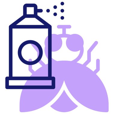 Sprey şişe. Basit tasarım 