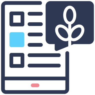 Ağ izleniyor, vektör simgesi