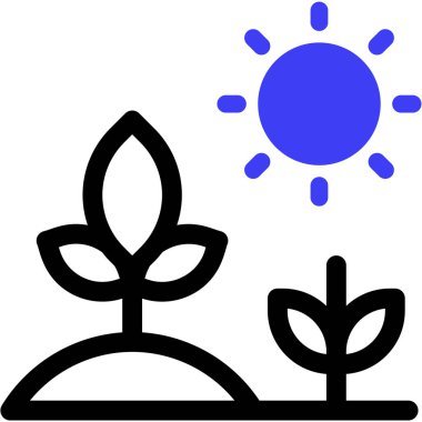 güneş web simgesi basit tasarım