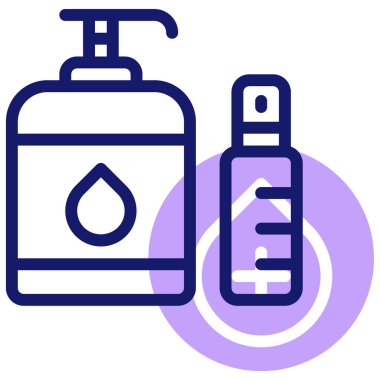 Parfüm. Web simgesi basit illüstrasyon