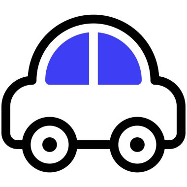 oyuncak araba web simgesi basit tasarım