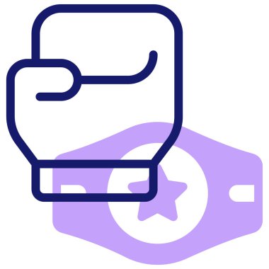 Modern boks simgesi, vektör illüstrasyonu