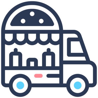 fast food. Basit tasarım