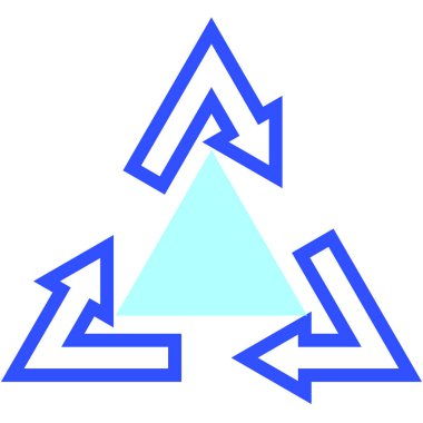 Simge vektör illüstrasyonu geri dönüşümü