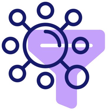 şebeke. Web simgesi basit illüstrasyon