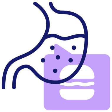 Midem. Web simgesi basit illüstrasyon 