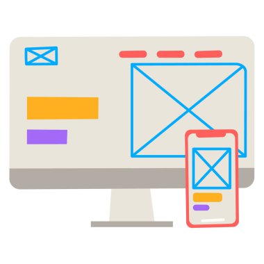 Mektup. Web simgesi basit illüstrasyon