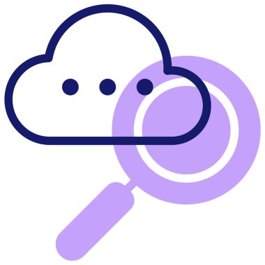 Bulut hesaplama. Web simgesi