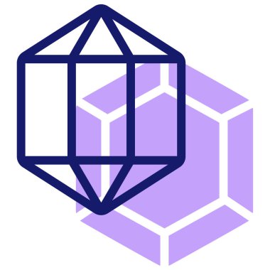 Oyun taşı. Web simgesi basit illüstrasyon